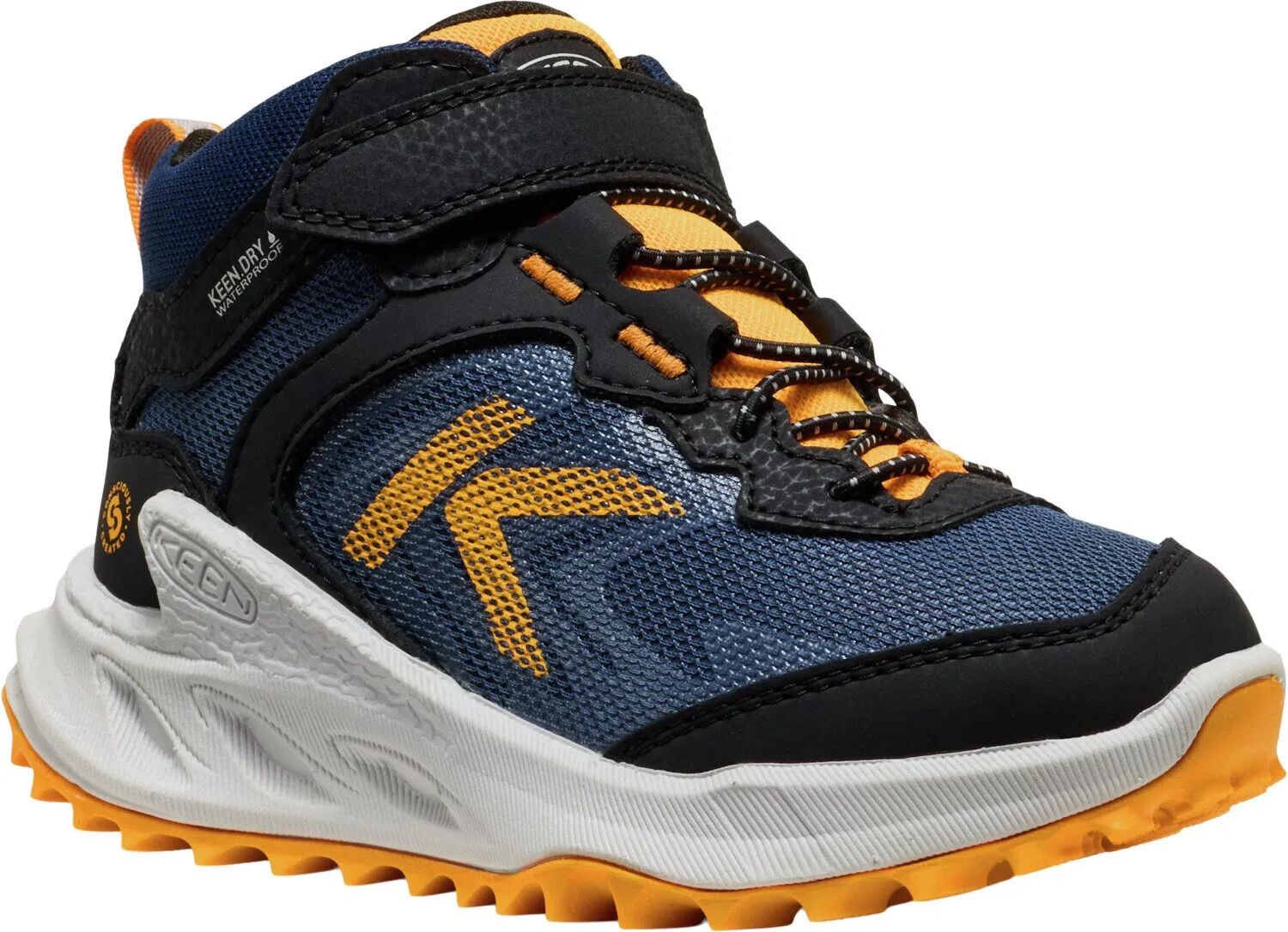 Keen ZIONIC MID WP CHILDREN naval akadémy/bright marigold Veľkosť: 27/28