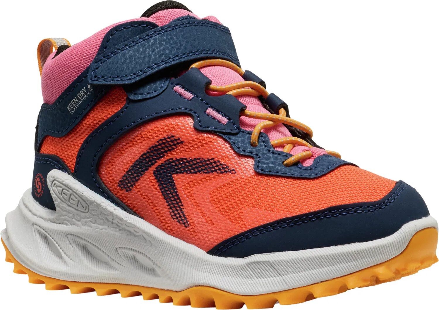 Keen ZIONIC MID WP CHILDREN naval academy/nasturtium Veľkosť: 27/28