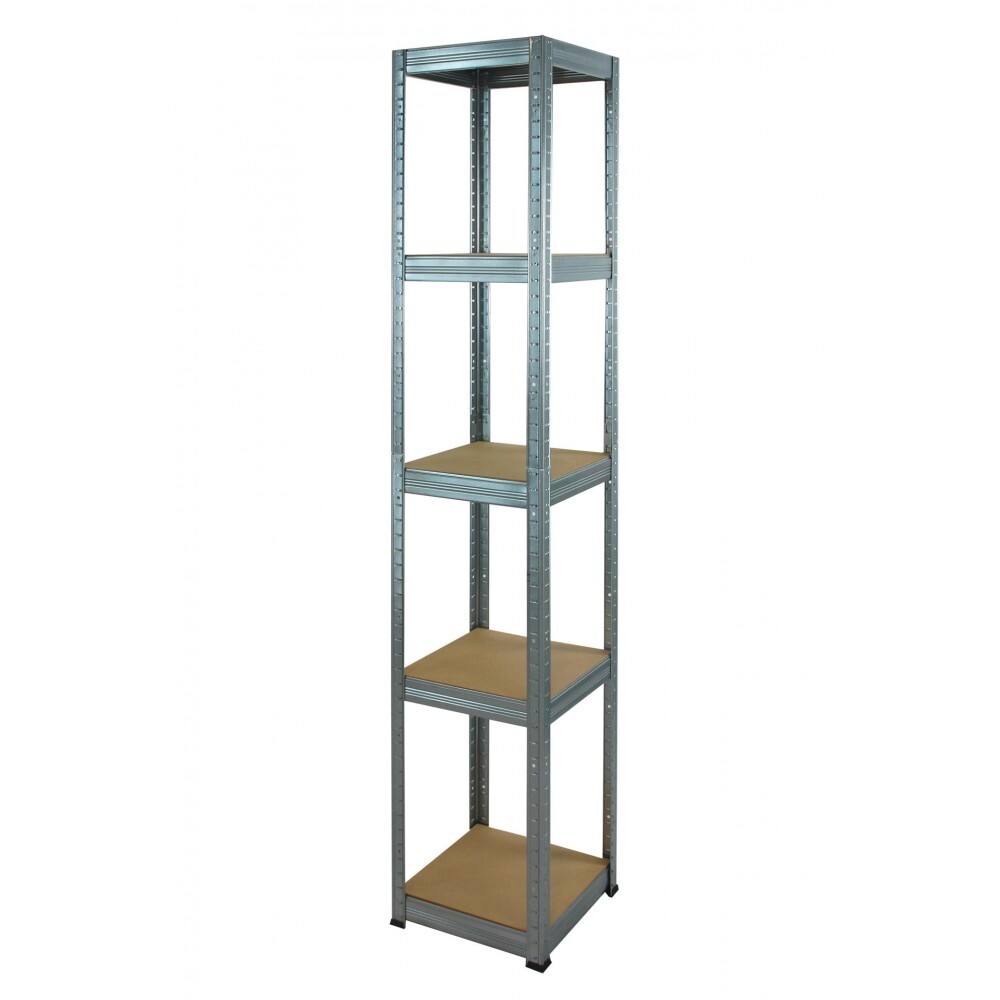Kovový pozinkovaný regál 180x35x30