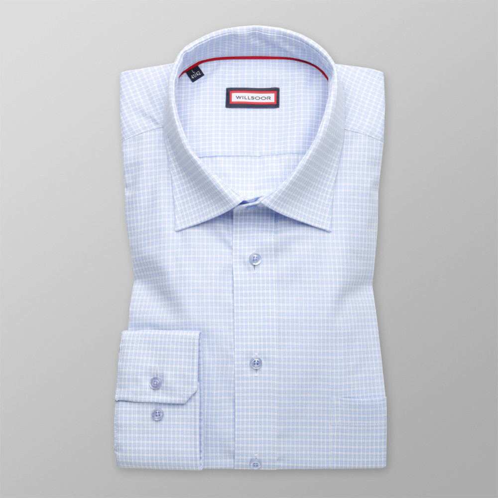 Pánska Slim Fit košeľa s jemným vzorom (výška 176 - 182) 9603