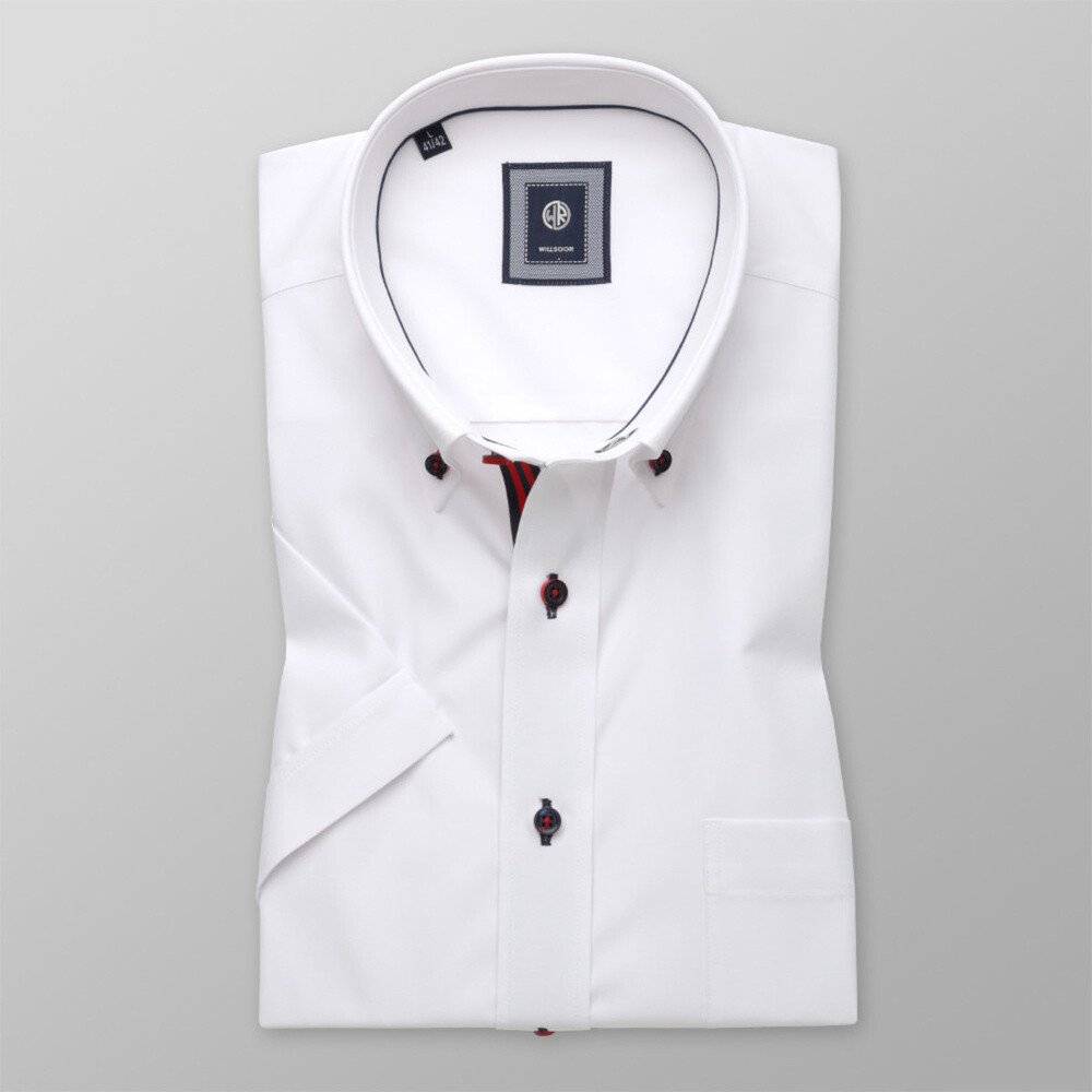 Košeľa klasická bielej farby (výška 176 - 182) 10758