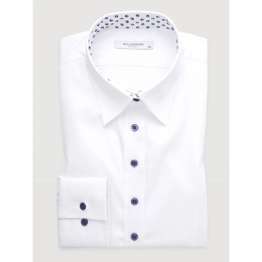 Dámska Košeľa s dlhým rukávom Willsoor Vzor 19481