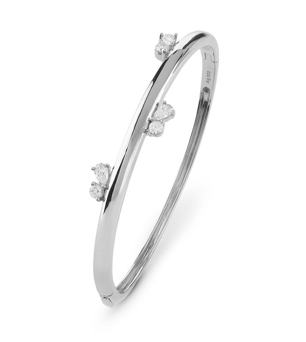 Guess Masívny strieborný náramok pre ženy Nuances JSBB04518JWRH 5,5 cm