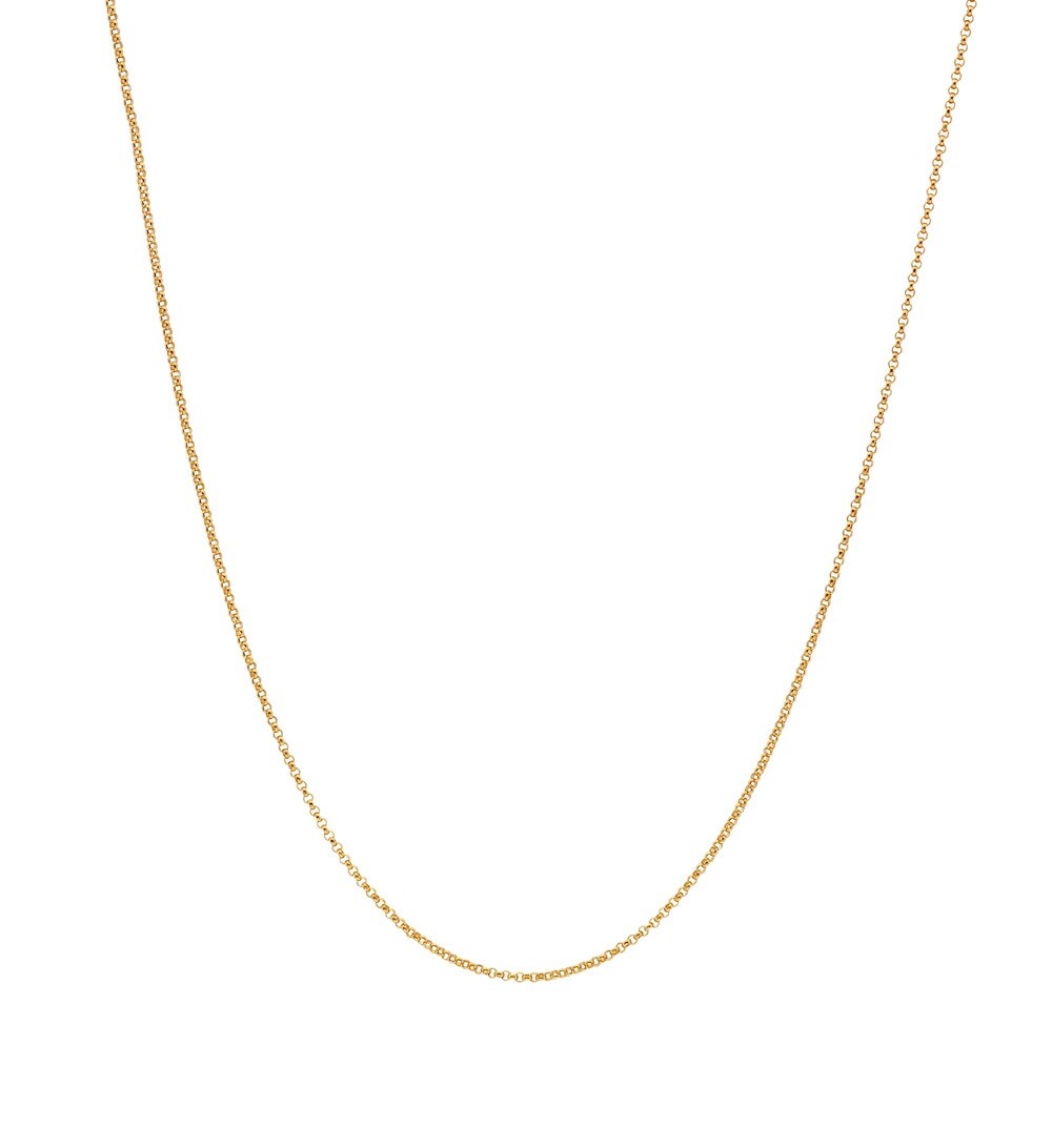 Troli Nadčasová pozlátená retiazka z ocele Anker 42 cm