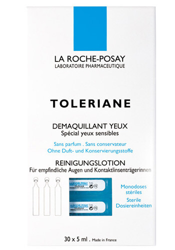 La Roche Posay Odličovač pre citlivé oči Toleriane 30 x 5 ml