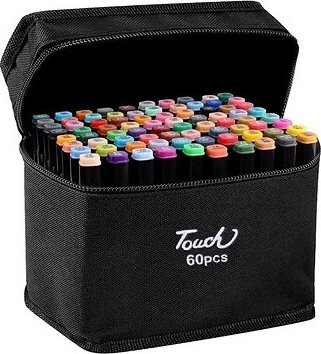 TopKing Súprava obojstranných fixiek, 60 ks