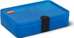 LEGO Úložný box s priehradkami – modrý