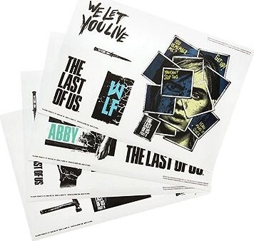 The Last Of Us: Characters – Samolepky na elektroniku