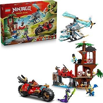 LEGO® NINJAGO® 71857 Súboj nindža vozidiel a domček na strome