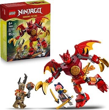 LEGO® NINJAGO® 71851 Kaiov bojový balíček s dračím oblekom