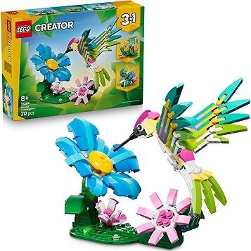 LEGO® Creator 31384 Divoké zvieratá: Farebný kolibrík