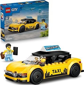 LEGO® City 60487 Žltý taxík