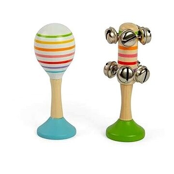 Bigjigs Sada Rumba gule a rolničky