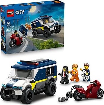 LEGO® City 60479 Policajná dodávka na prevoz väzňov