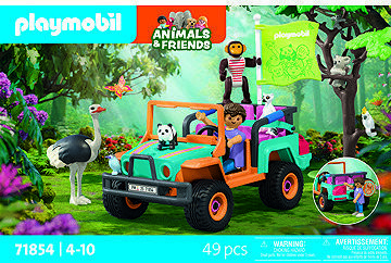 Playmobil 71854 Farebné terénne vozidlo