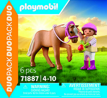 Playmobil 71887 Dievčatko s poníkom