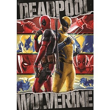 CLEMENTONI Puzzle Marvel: Deadpool & Wolverine 1000 dielikov