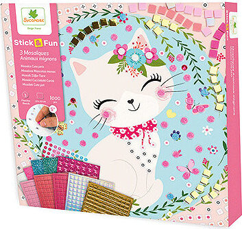 Sycomore Stick & Fun Mozaika domáci maznáčikovia