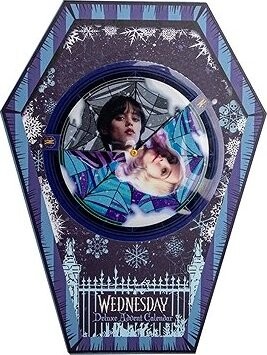 Adventný kalendár Wednesday Premium – 24 unikátnych darčekov