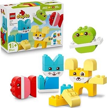 LEGO® DUPLO® My First 10477 Kreatívni roztomilí maznáčikovia 3 v 1
