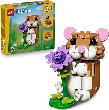 LEGO® Creator 31376 Roztomilý škrečok s kvetinou