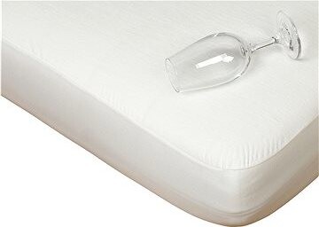 Dadka Nepriepustná plachta na posteľ TENCEL 60 × 120 × 10 cm biela