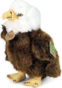 RAPPA Plyšový vták orol stojací 24 cm, Eco-Friendly