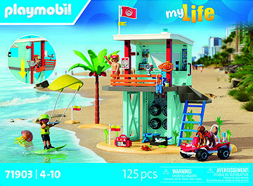 Playmobil 71903 Veža pobrežnej hliadky s buginou