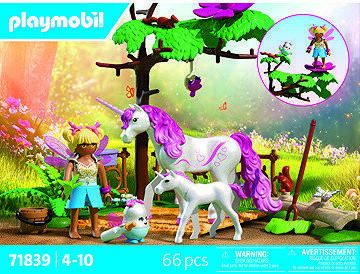 Playmobil 71839 Magická stajňa pre mamu jednorožca a žriebä