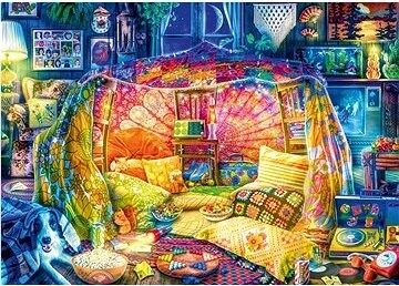 SCHMIDT Útulný brloh 1000 dielikov