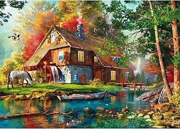Schmidt Vodný mlyn na jeseň 1000 dielikov