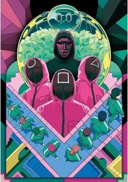 Clementoni Puzzle Netflix: Squid game 2 1000 dielikov