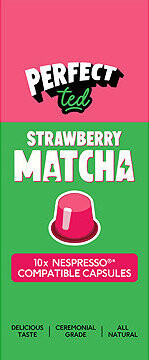 PerfectTed Matcha pods jahoda 10 pods
