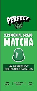 PerfectTed Matcha pods original 10 pods