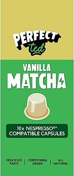 PerfectTed Matcha pods vanilka 10 pods