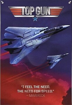 Top Gun: The Need For Speed – Vlajka na stenu