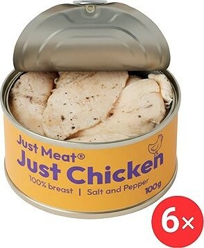 Just Meat Just Chicken 6× 100 g salt and pepper