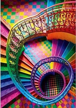 Clementoni Colorboom: Schodisko 500 dielikov