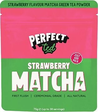 PerfectTed Ceremonial matcha jahoda 75 g