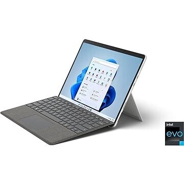 Repasované – Microsoft Surface Pro 8 i7 16 GB 1 TB Platinum + Surface klávesnica Platinum CZ/SK