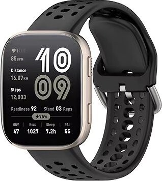 Amazfit silikónový na Bip 6 čierny