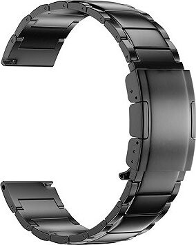 Eternico Titanium Buckle pre Quick Release 22 mm black