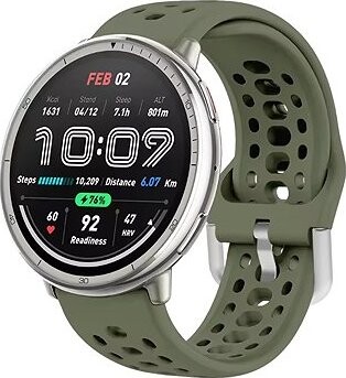 Amazfit silikónový na Active 2 sivo zelený