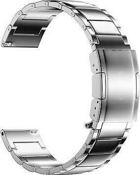 Eternico Titanium Buckle pre Quick Release 22 mm silver