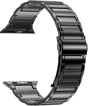 Eternico Titanium Air pre Apple Watch 42 mm/44 mm/45 mm/Ultra 49 mm black