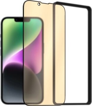 AlzaGuard 2.5D Quantum Eye Care Glass Protector pre iPhone 13/13 Pro/14/16e s rámčekom