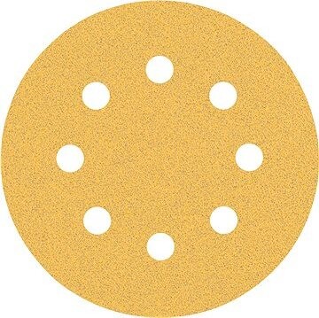 Bosch EXPERT Brúsne papiere C470 s 8 otvormi pre vibračné brúsky 115 mm, G 80, 5 ks 2.608.900.796
