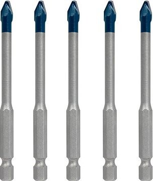 Bosch Vrtáky do škridiel EXPERT HEX-9 HardCeramic, 6 mm, 5 ks 2.608.900.599