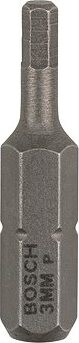 Bosch Skrutkovací bit zvlášť tvrdý Extra-Hart HEX 3, 25 mm 2.607.001.722