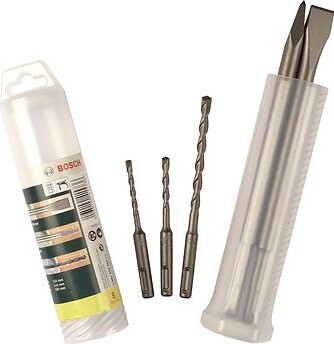 BOSCH Súprava 5 sekáčov a vrtákov do kladív SDS plus 2.607.019.455